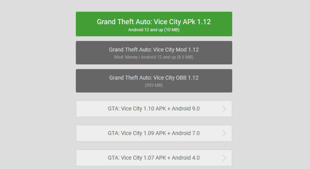 gta vice city 5 download for android apk + obb